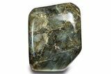 Flashy, Free-Standing Polished Labradorite - Madagascar #325217-1